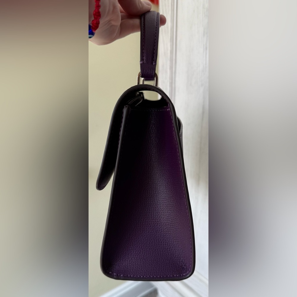 Kate Spade Purple Darcy Satchel - Picture 4 of 6